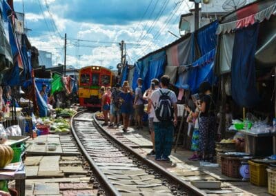 Mae Klong Train Market