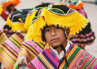 Child in Traditional Dress, Cusco, Peru